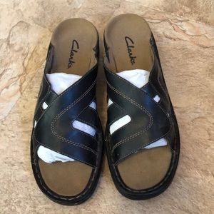 Ladies sandal slides sz 9 med